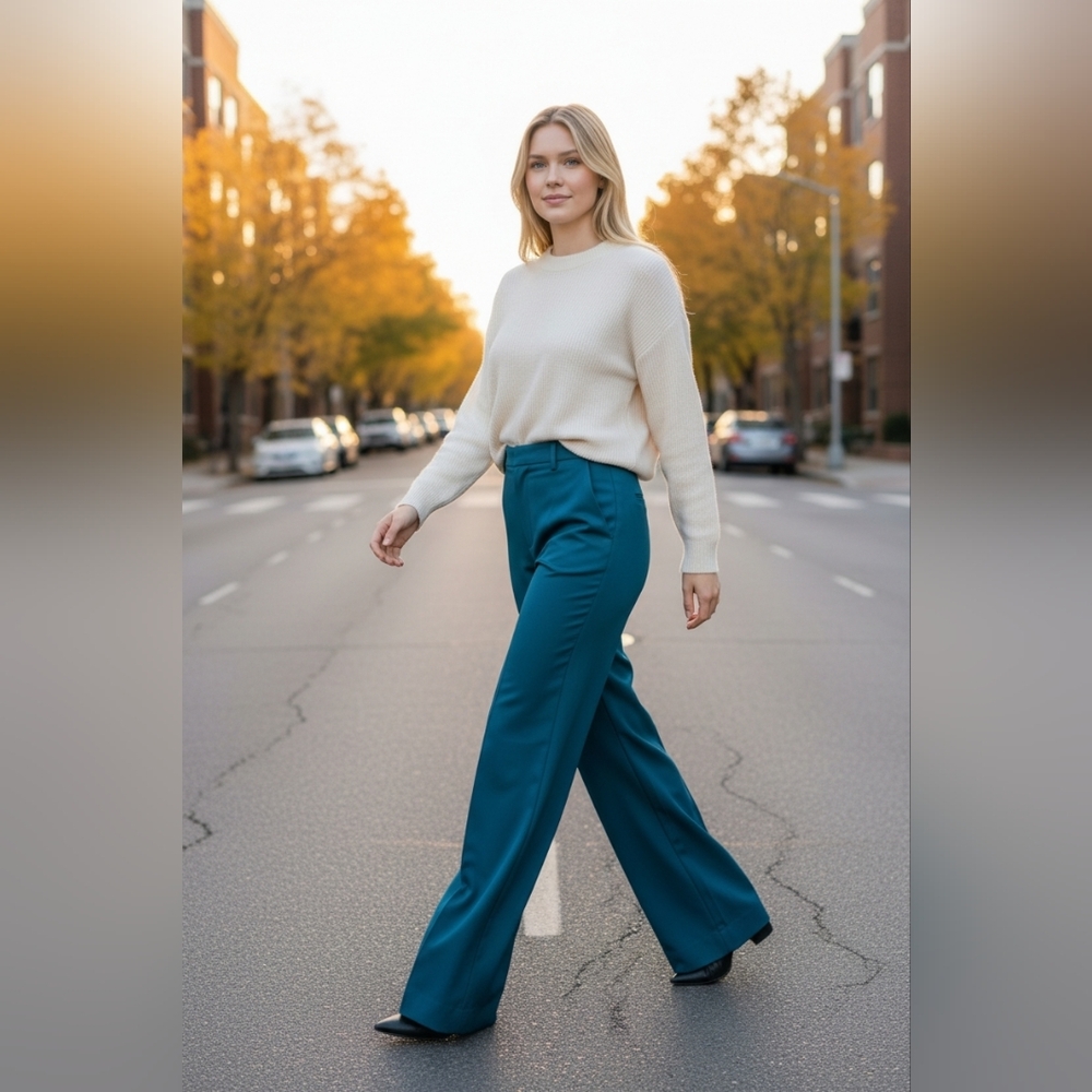 Women's Teal Pants